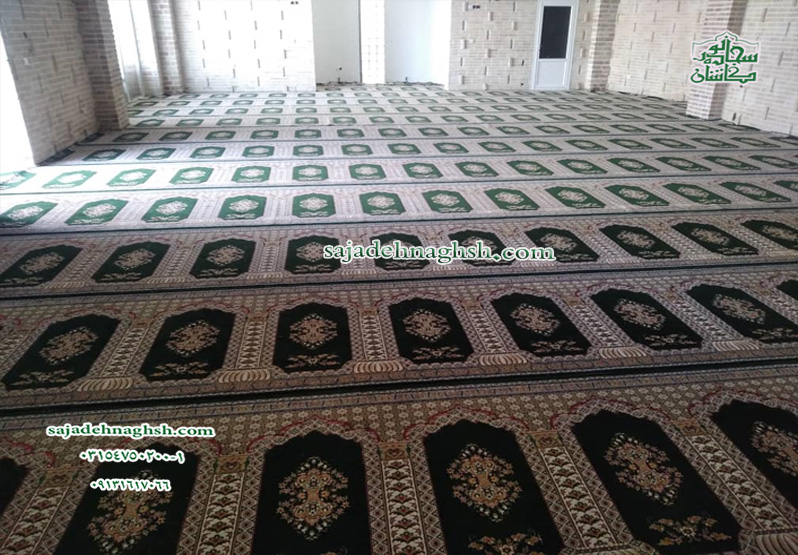 سجاده فرش محرابی برای مسجد مجتمع بنکداران آمل